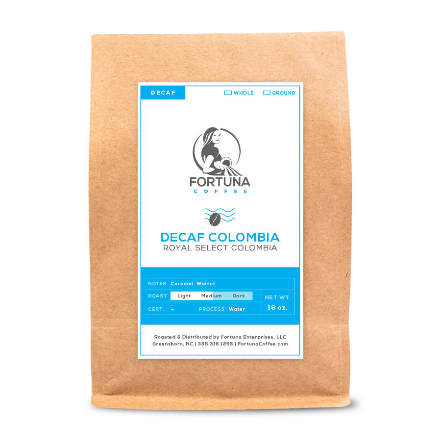 Decaf Colombia Royal Select - Fortuna Coffee