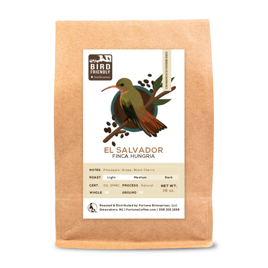 Bird Friendly El Salvador Finca Hungria 2024