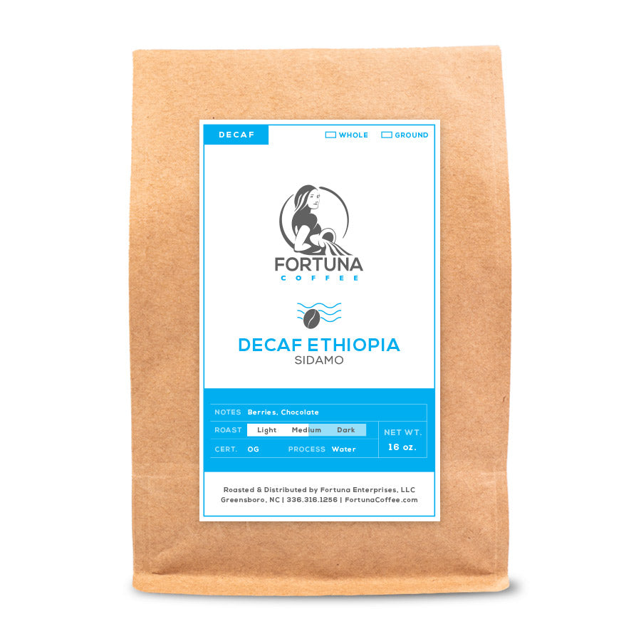 Decaf Ethiopia Sidamo - Fortuna Coffee