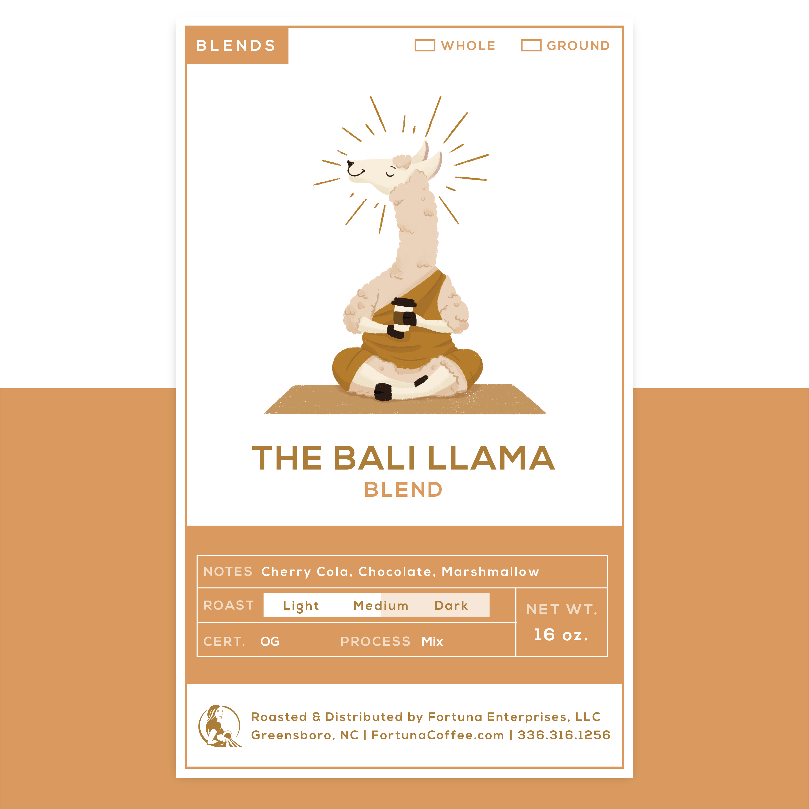 The Bali Llama Blend | OG - Fortuna Coffee