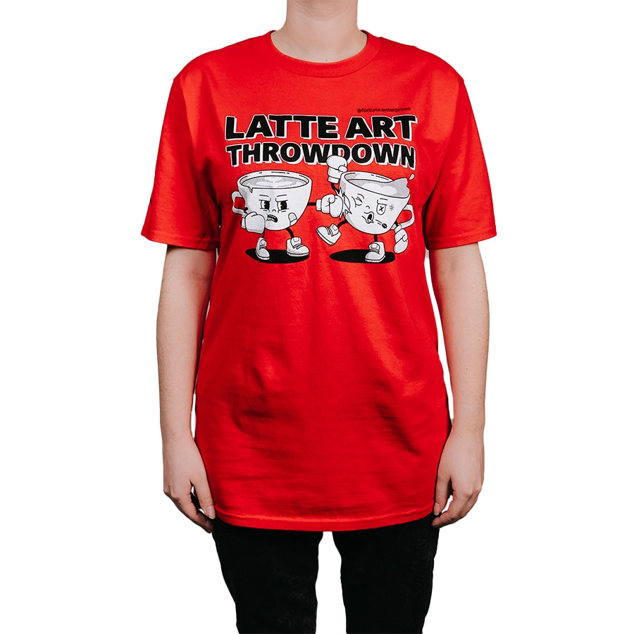 Fortuna Latte Art Throwdown T-Shirt