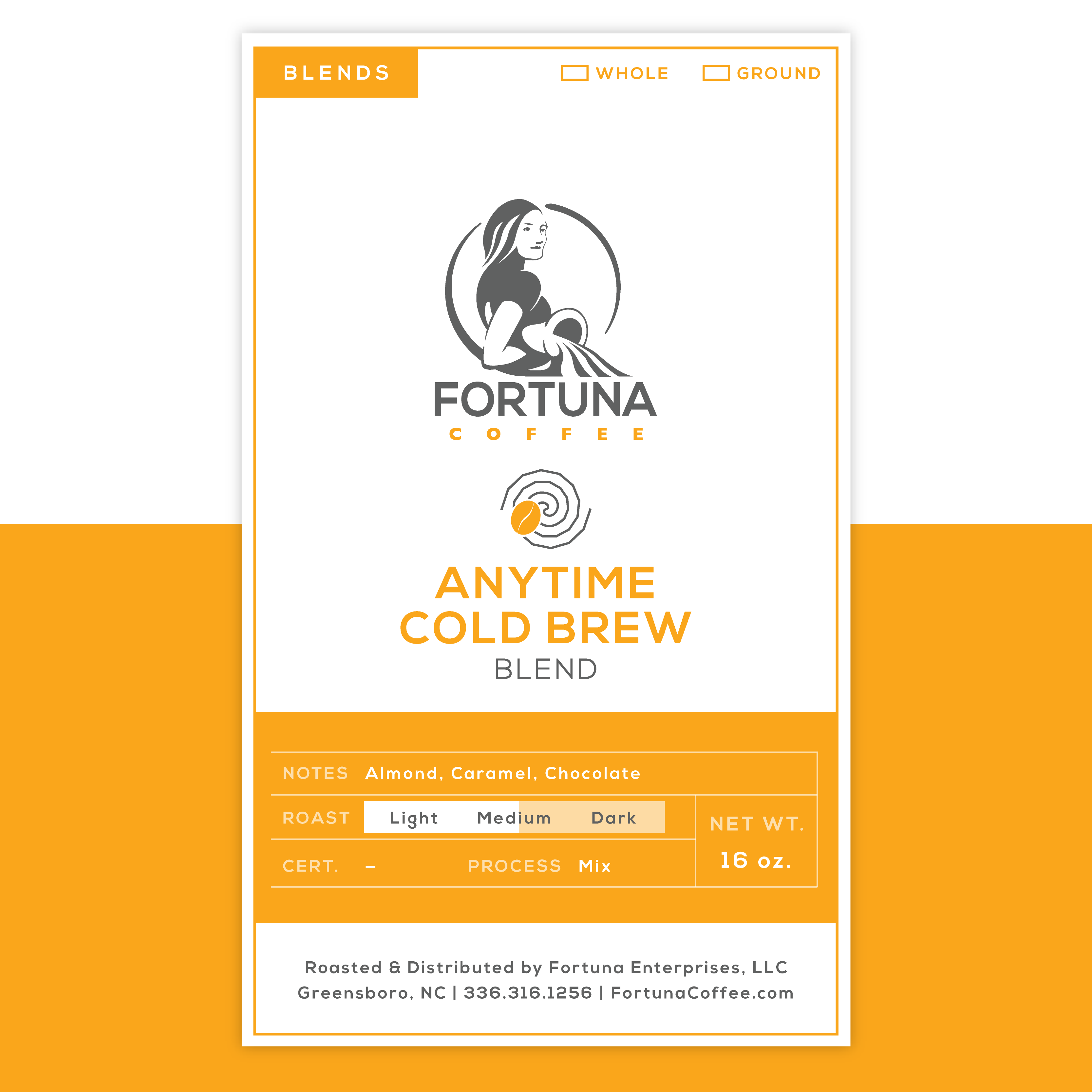 Anytime Cold Brew - Fortuna Coffee